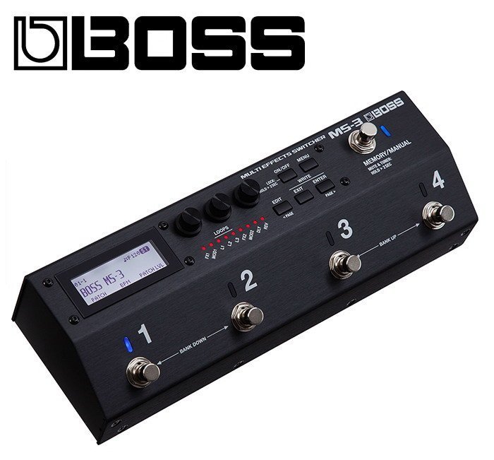 原廠公司貨 Boss MS-3 Looper Switcher 單顆迴路選擇器 迴路 記憶 切換踏板【唐尼樂器】