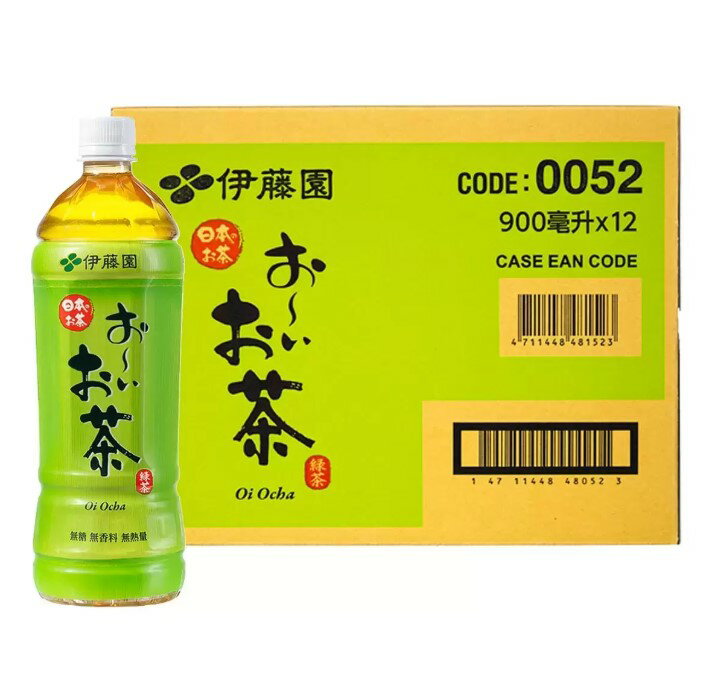 Ito-En 伊藤園 Oi Ocha 綠茶 900毫升 X 12入