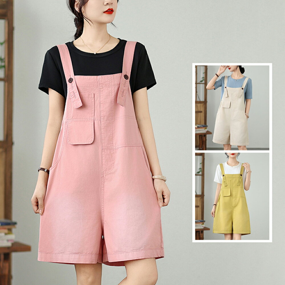 ＊ORead＊薄料背帶吊帶褲(3色M~2XL)
