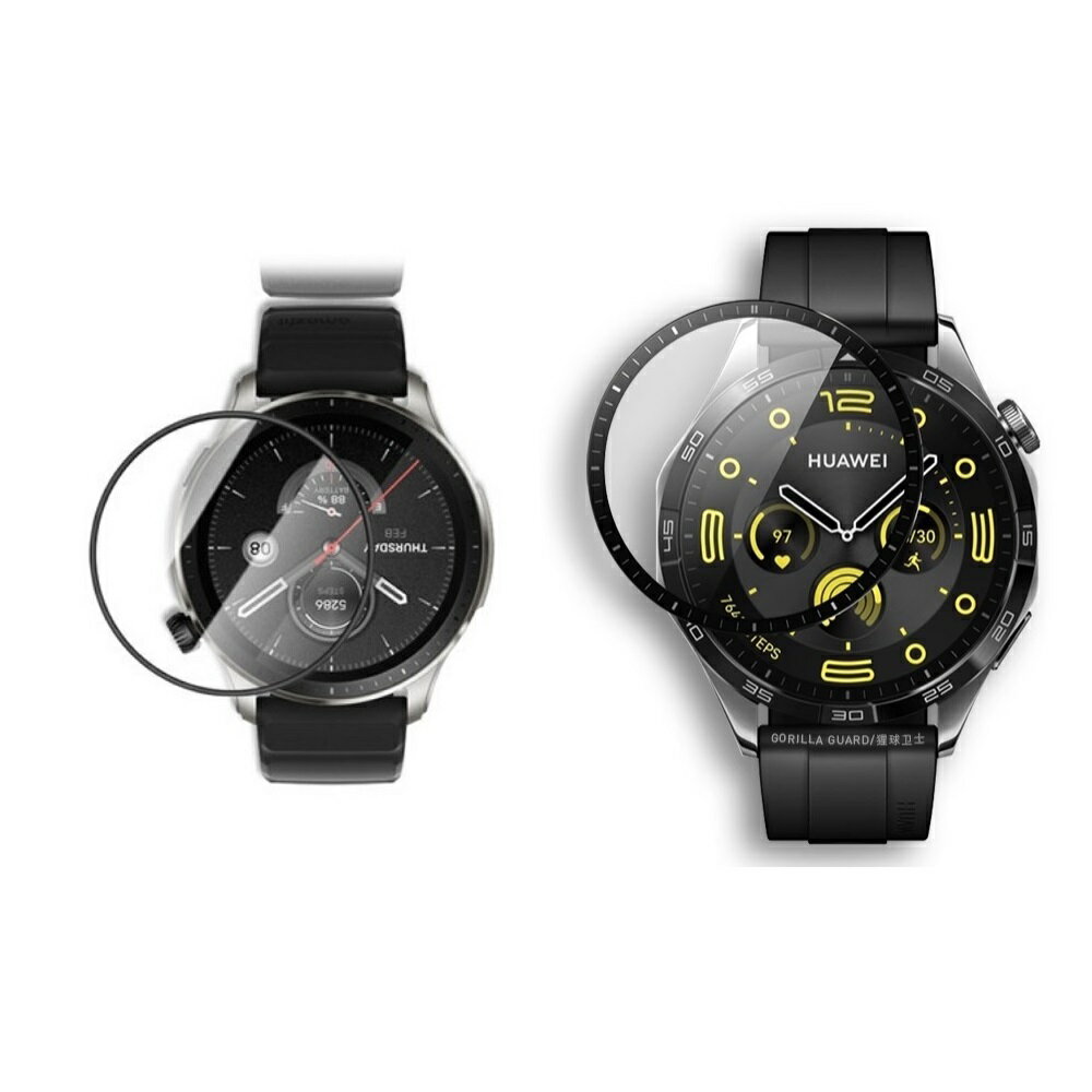 【3D曲面複合】適用 華為 Huawei Watch GT 5 41MM 46MM 防刮 軟膜 全螢幕 保護貼