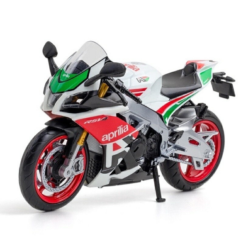 遙控車✅1:12 阿普利亞RSV4RR摩托車模型 模擬合金模型Aprilia RSV4 RR