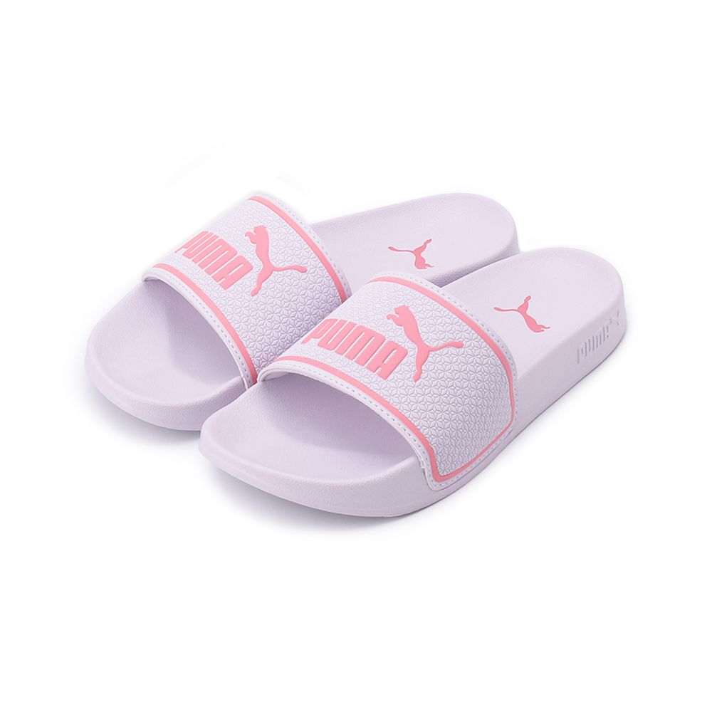 PUMA LEADCAT 2.0 PS 壓紋拖鞋 粉 38443517 大童鞋