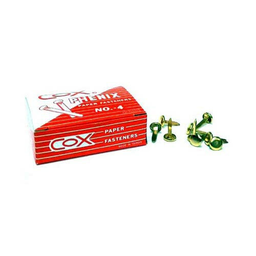 COX 三燕 雙腳釘 1.5cm 100支 /小盒 NO.4