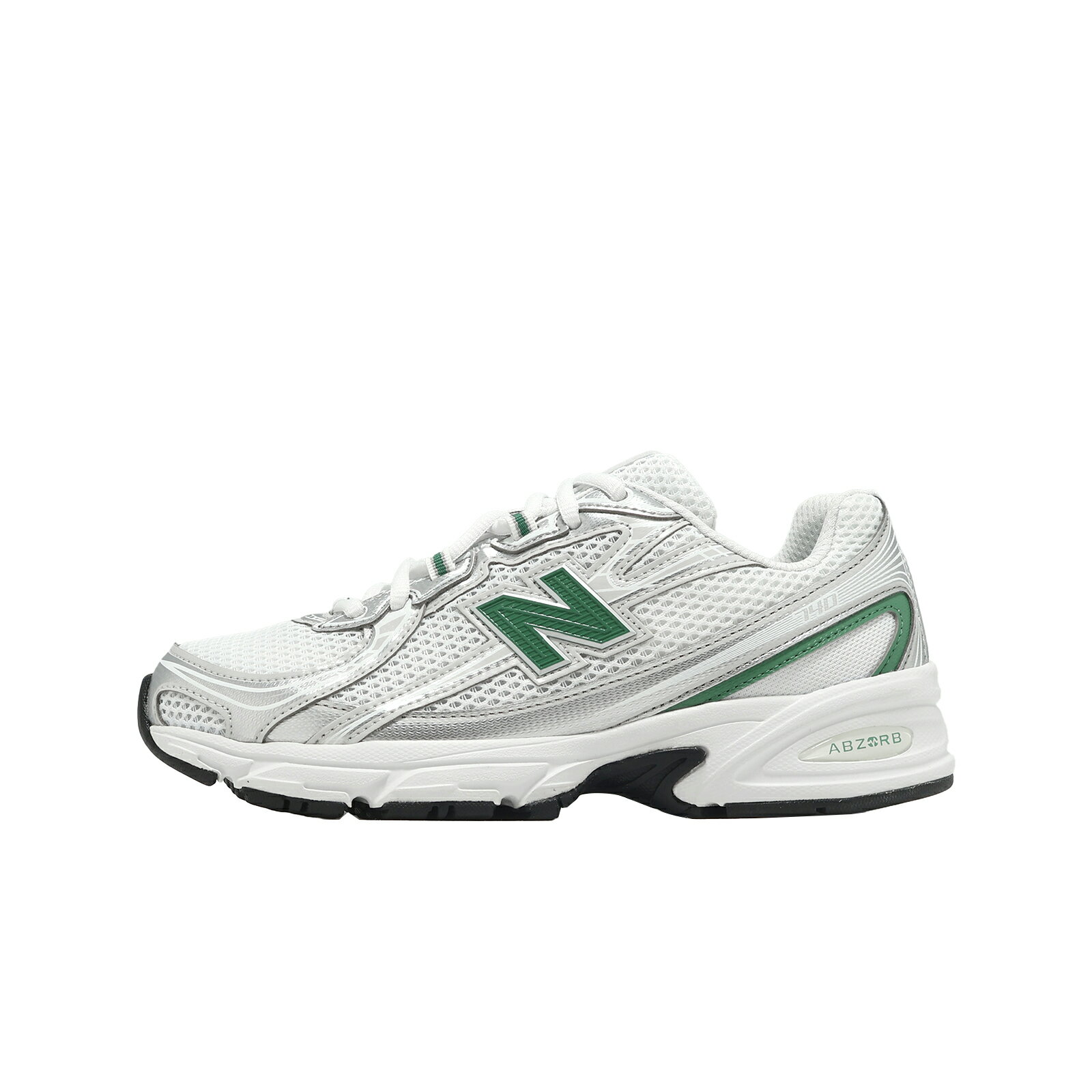 New Balance NB 休閒鞋 740 寬楦 大童 女鞋 白 緩震 運動鞋 G7406TL-W