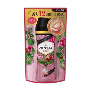 日本版【P&G】衣物香香豆 補充包455ml 粉色石瑠
