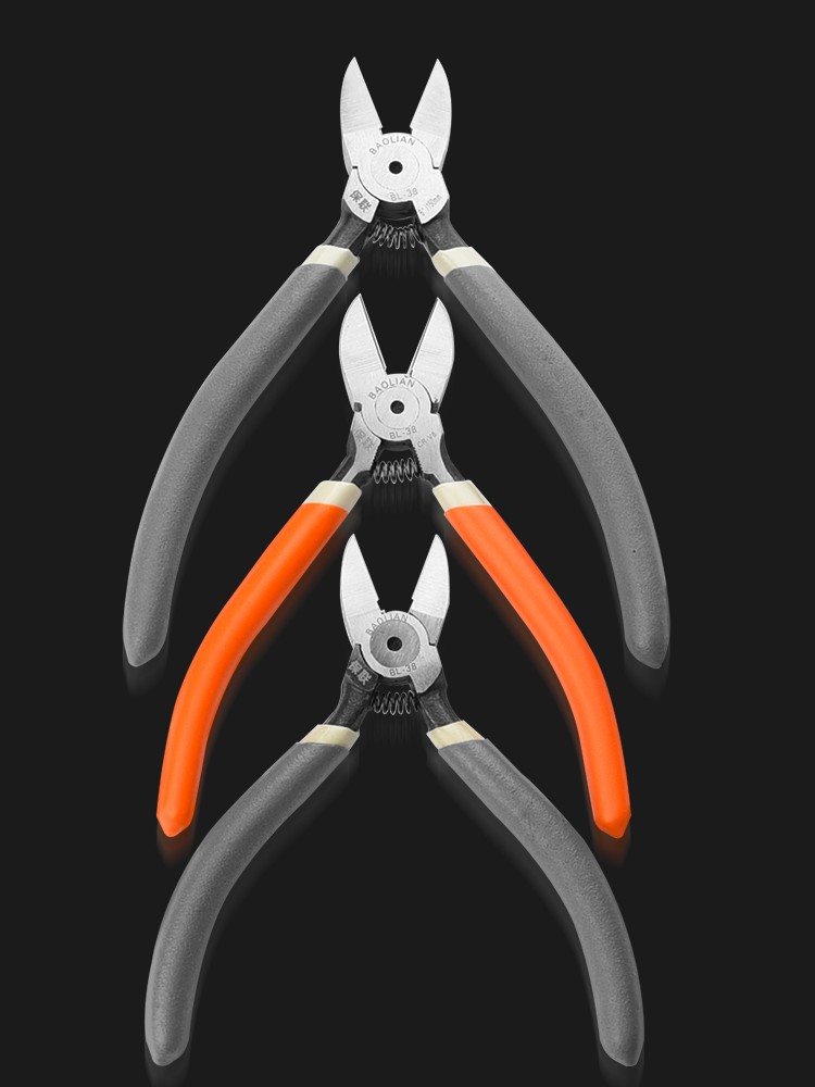 【現貨】斜口鉗水口鉗電工剪鉗高達模型口水工業級偏口鉗子剪口鉗電子剪小【博野五金】