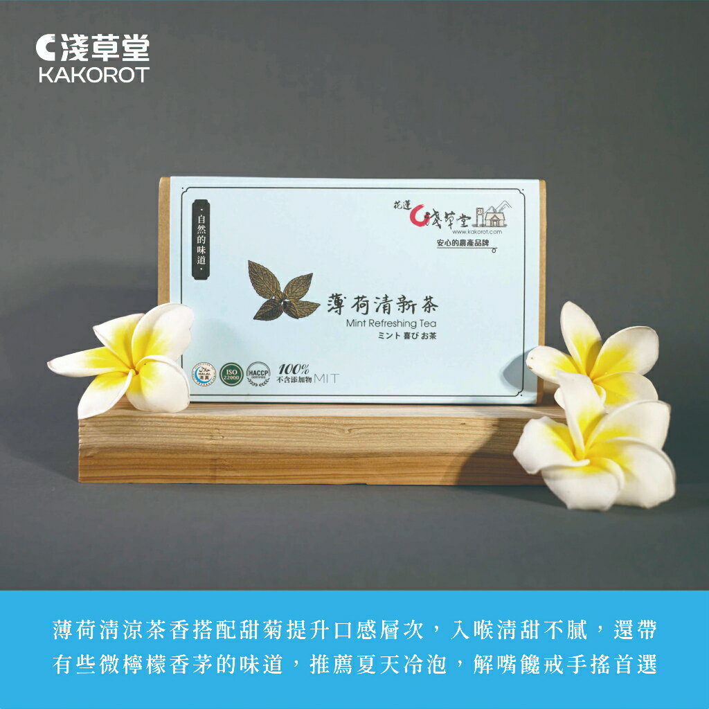 薄荷清新茶12入⎪淺草堂直營店⎪純天然無添加⎪淺草堂自行研發生產✨⎪沁涼滋味推薦 2