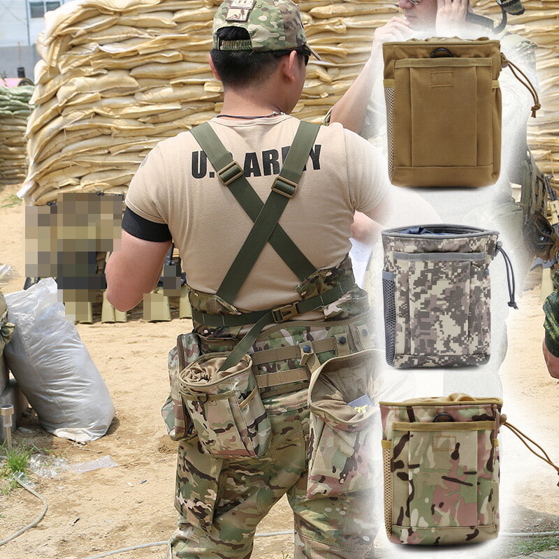 CS戰術雜物回收袋 戶外Molle蛋夾收納包 腰封背心多功能附件包袋