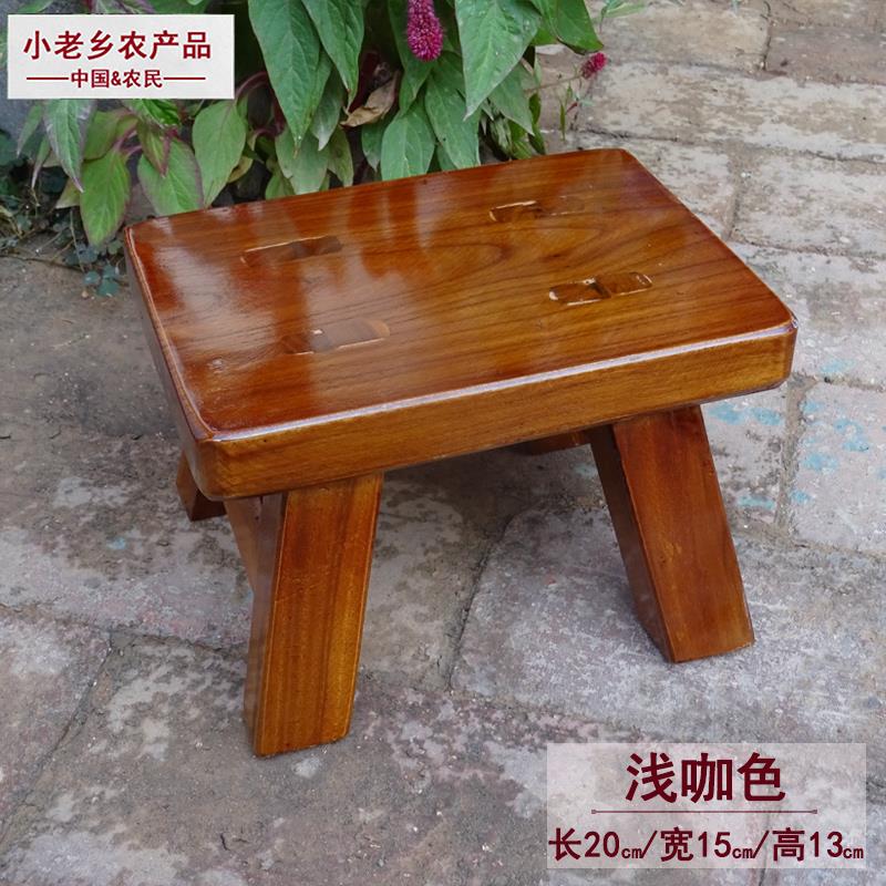 實木小板凳復古兒童跳舞墊腳矮凳成人家用洗衣服小木凳大人凳子