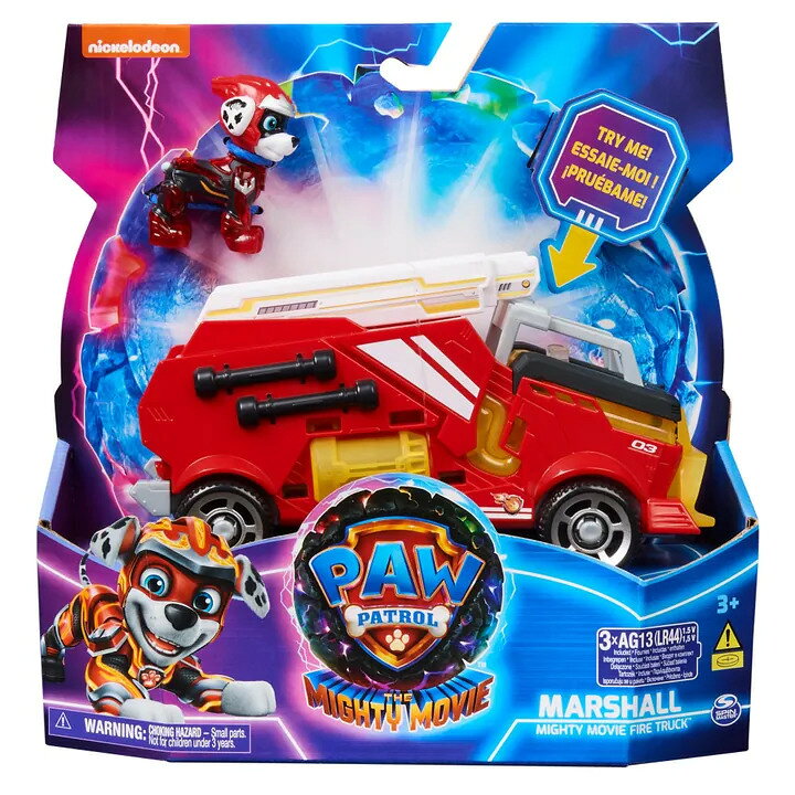 《汪汪隊 》 paw patrol 電影版2主題車輛 毛毛 消防車 東喬精品百貨