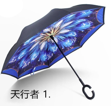 天行者 碳纖維反向傘 不倒翁 防水雨傘