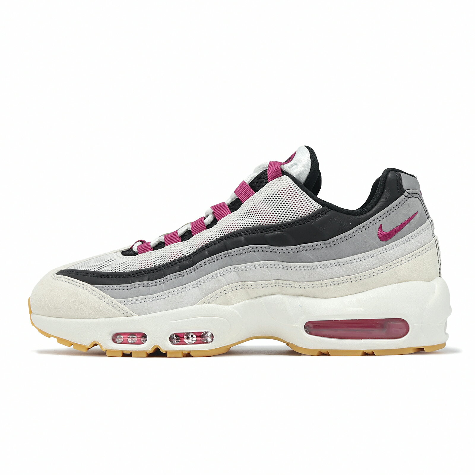 Nike 滑板鞋 SB Air Max 95 男鞋 女鞋 白 紫 Cactus Flower 仙人掌
