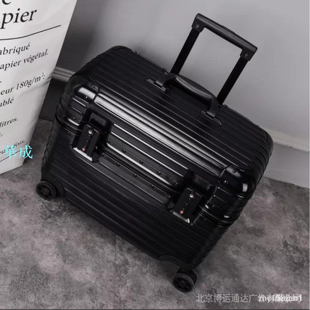 收納 可登機 旅行箱 登機箱 上翻蓋機長箱 登機箱16寸18寸20寸萬向輪 胖胖箱 鋁框攝影箱 4