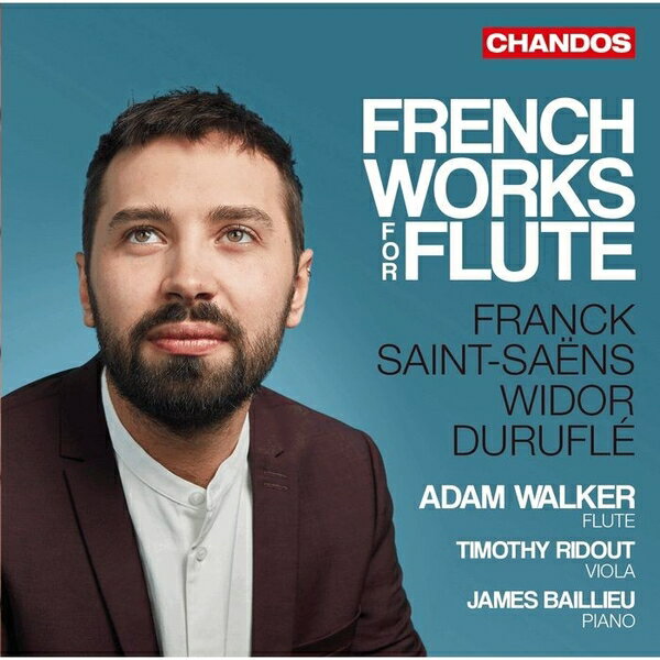 【停看聽音響唱片】【CD】法國長笛作品集 亞當．沃克 長笛 詹姆斯．貝里歐 鋼琴