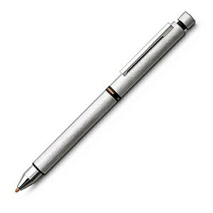 LAMY匹敵系列不銹鋼三用筆05自動鉛筆.橘色螢光筆.原子筆 *759 tri pen cp1