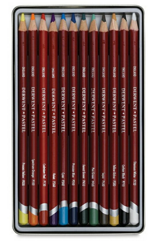 Derwent 達爾文Pastel Pencils系列12色粉彩筆| 筆殿直營店| 樂天市場