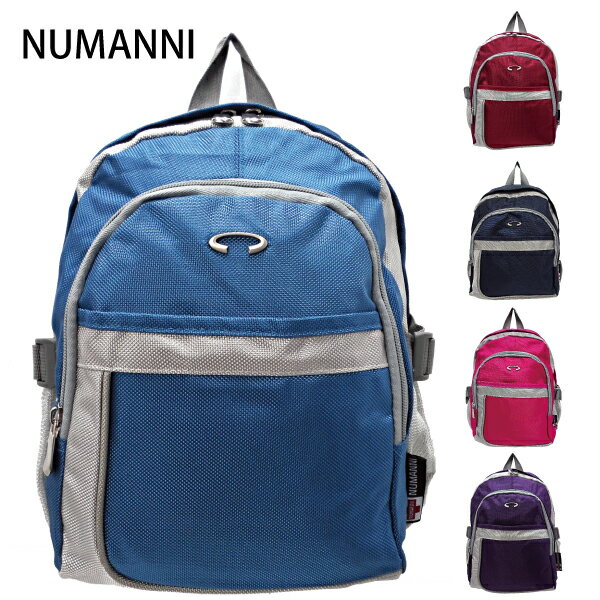 【NUMANNI 奴曼尼】休閒款尼龍後背包 (五色)