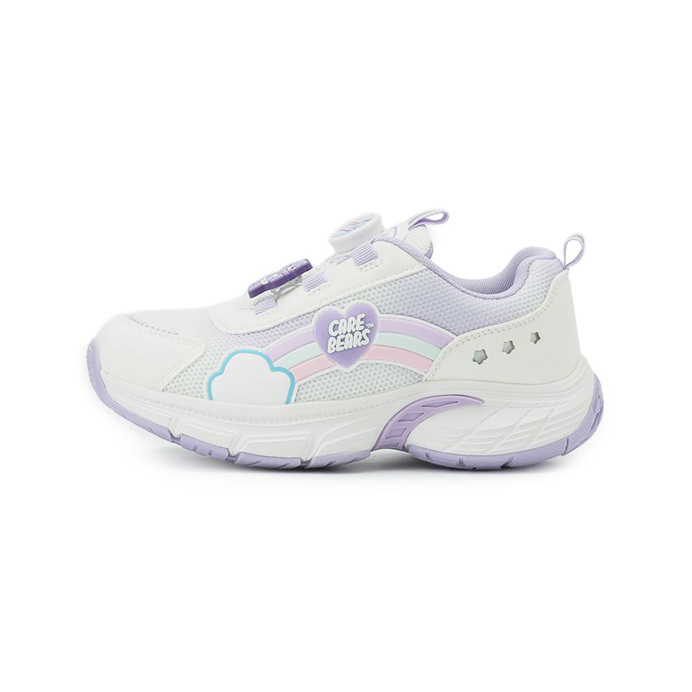 彩虹熊 Q軟輕量旋鈕運動鞋 紫 CBKR59977 中大童鞋