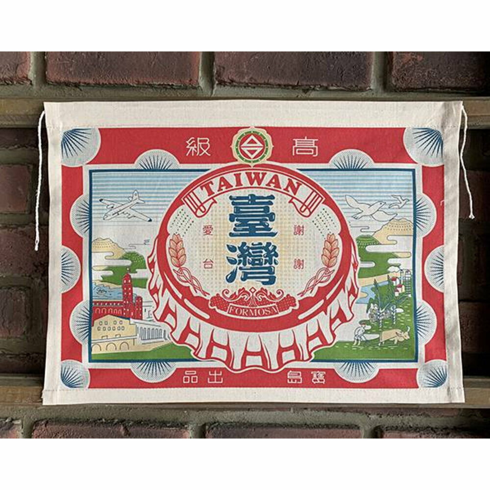 網印布旗鐵盒組 台灣紀念品 復古 掛旗 送禮 木子創意 TR台灣鐵道 1