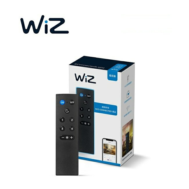 WiZ Wi-Fi 智慧照明 遙控器 PW006 可加入WIZ APP 情境智控【領券滿額再折千9/30止】