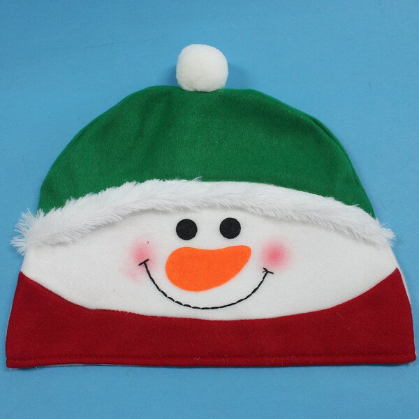 造型聖誕帽 雪人造型帽/一袋12個入{促80}~5847