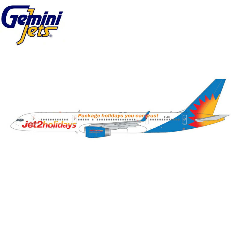 現貨 Geminijets 1:400 Jet2holidays 波音 757-200合金飛機模型