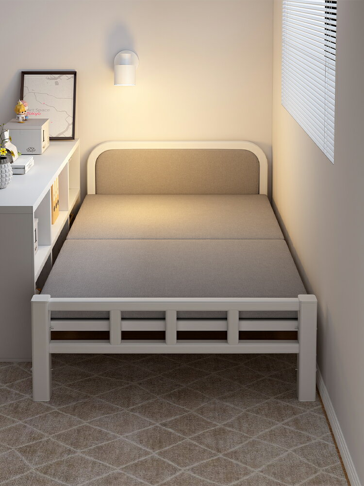 折疊床家用單人床成人簡易午休小床加床宿舍出租房午睡硬板鐵架床