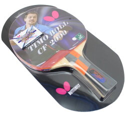 Butterfly 蝴蝶牌桌球拍 Timo Boll 波爾CF2000(負手拍.刀板)/一支入{特1780} 碳纖維板桌拍