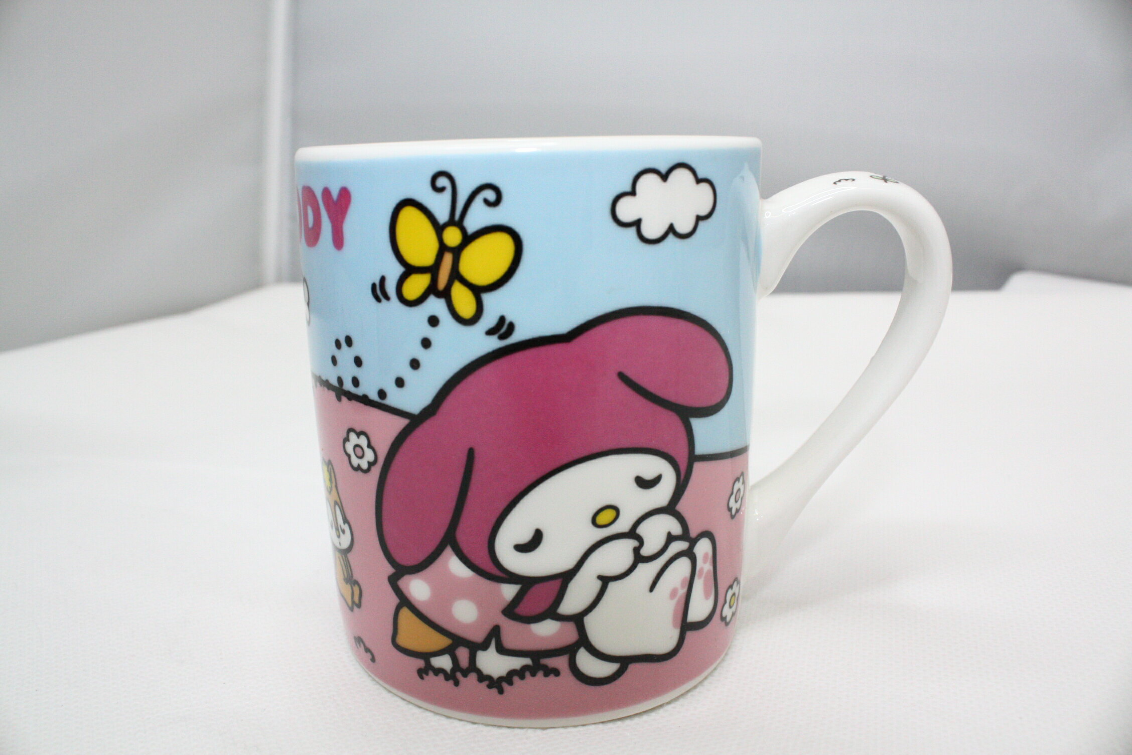 大賀屋 美樂蒂 melody 馬克杯 杯子 水杯 禮品 茶杯 馬克杯 器皿 三麗鷗 正版 授權 L00010546