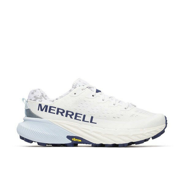 Merrell Agility Peak 5 [ML068376] 女 戶外 登山 越野鞋 抓地力 透氣 白 冰藍色