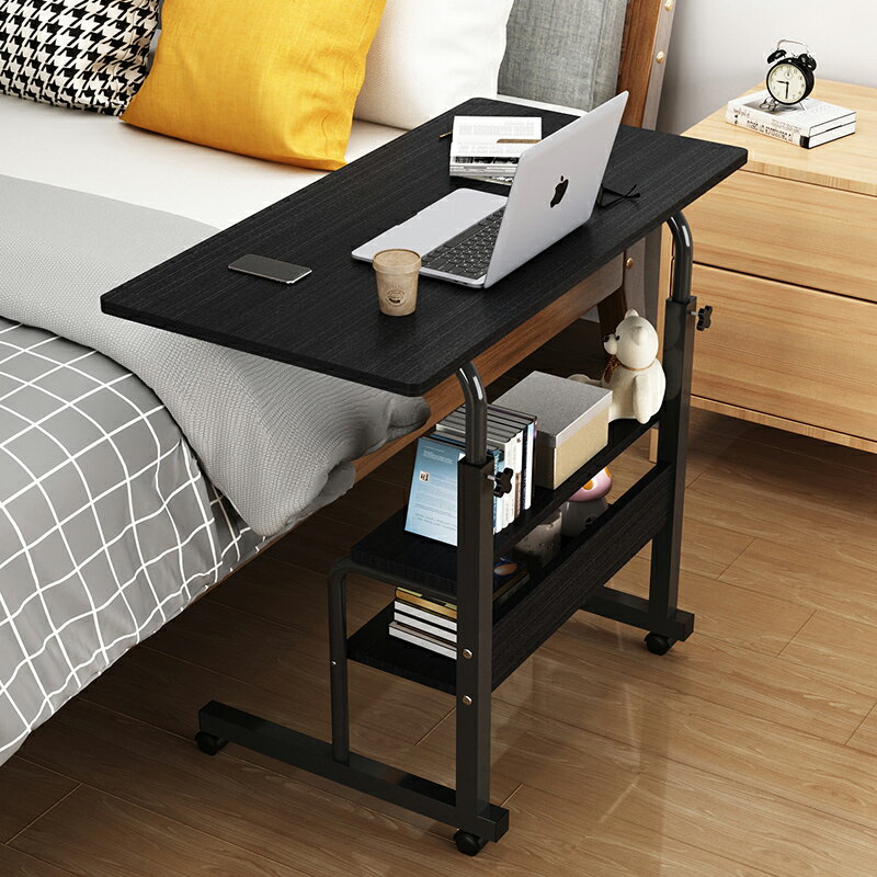 床邊桌可移動家用簡約小桌子臥室寫字桌大學生書桌宿舍懶人電腦桌