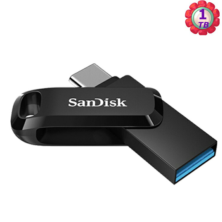 SanDisk 1TB 1T 黑 Ultra GO TYPE-C【SDDDC3-1T00】OTG 400MB/s USB 3.2 雙用隨身碟TG 雙用隨身碟