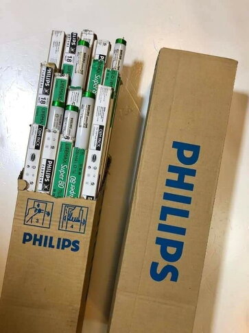滿 555折 50 飛利浦philips 18w 三波長高效率省電t8燈管黃光 無白光 2尺燈管 Ipanic Rakuten樂天市場