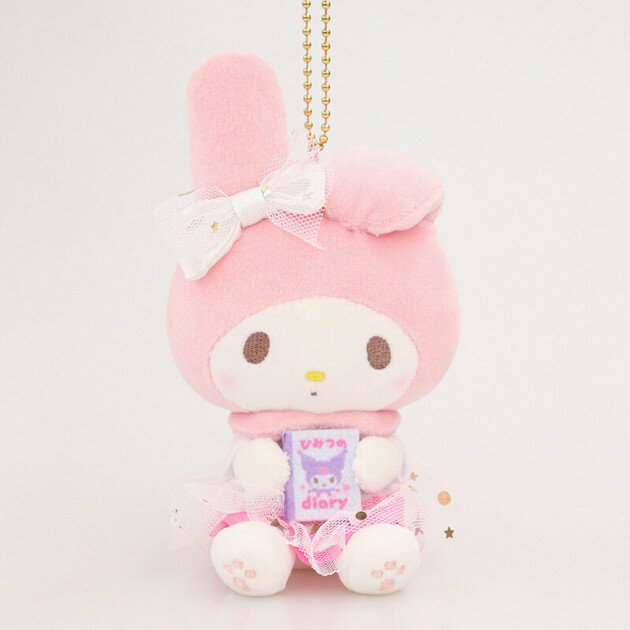 【震撼精品百貨】My Melody 美樂蒂~日本三麗鷗SANRIO美樂蒂絨毛吊飾-秘密日記*09831