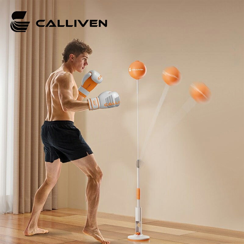 拳擊反應球訓練組 CALLIVEN 附拳套 拳擊反應球 散打訓練器 拳擊彈力球 拳擊速度球【ZN0607】《約翰家庭百貨