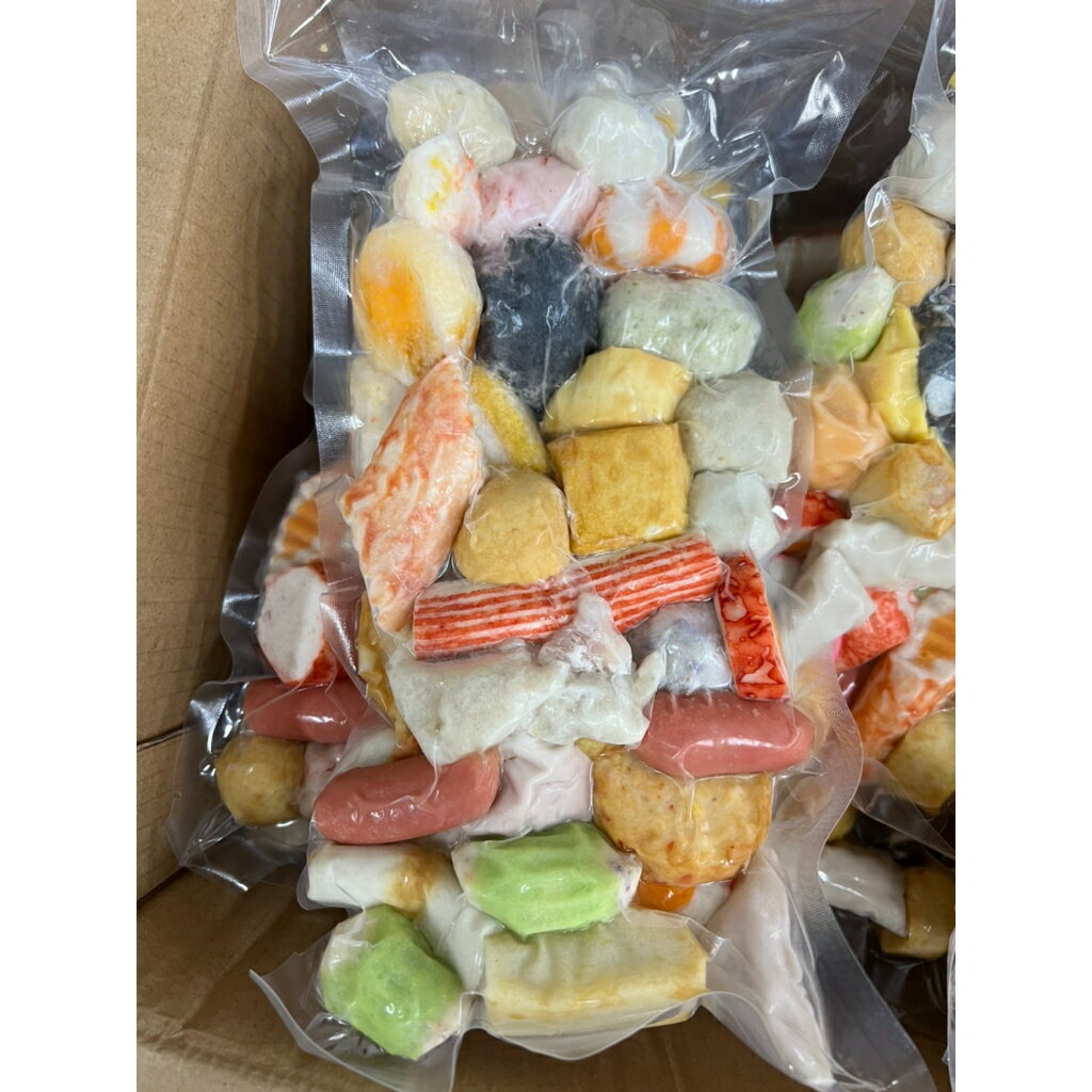 [誠實討海人]台式綜合火鍋料 (500g/包)