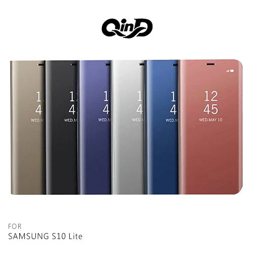 QinD SAMSUNG Galaxy S10 Lite 透視皮套