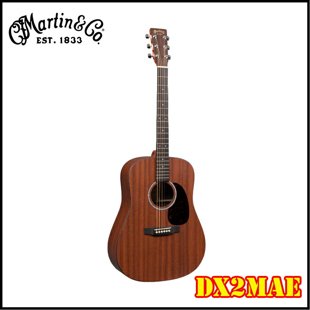 【非凡樂器】Martin DX2MAE 木吉他/溫暖的聲音/贈超值配件包/公司貨保固