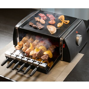 日本代購 空運 HIRO SC-T666 串燒機 電烤盤 自動旋轉 BBQ 烤肉 燒烤 溫控 大火力 少油 少煙