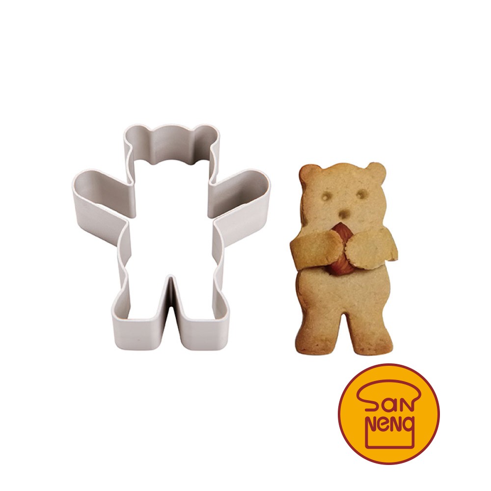 【SANNENG 三能官方】熊型圈 鳳梨酥模 壓模 切模 餅乾模 陽極 SN3793【領券滿額再折千12/31止】