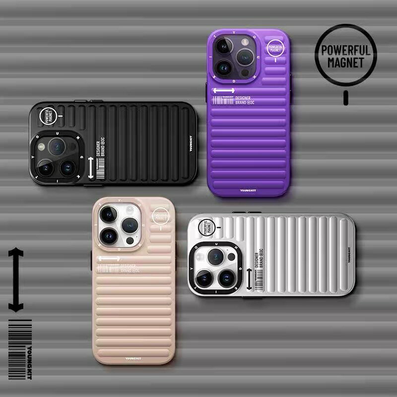「本色」猿氣youngkit蘋果15promax手機殼新款iPhone15pro磁吸保護套15pro全包防摔13高階創意矽膠潮保護外殼