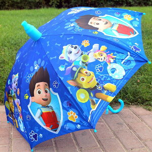 兒童雨傘汪汪隊創意幼兒園安全可愛卡通小學生男女孩童自動透明傘
