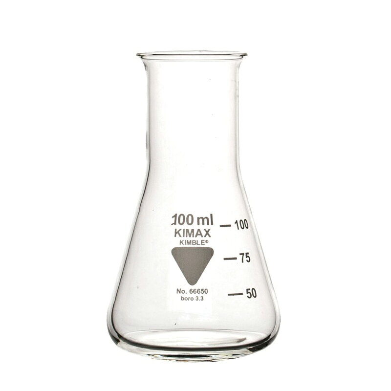 《KIMBLE》廣口三角燒瓶 ISO Flask, Erlenmeyer, Wide Mouth, ISO