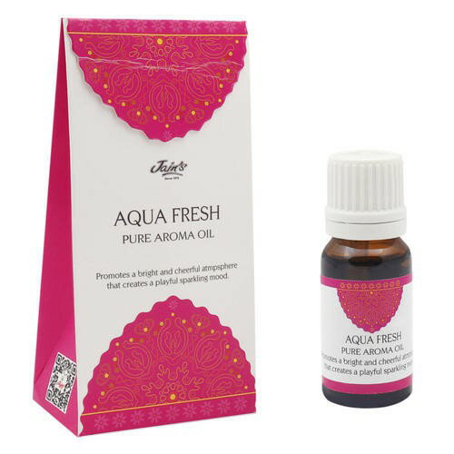 [綺異館]印度香氛精油 淨化水（主味柑橘） 10ml JAIN'S AQUA FRESH PURE aroma oil