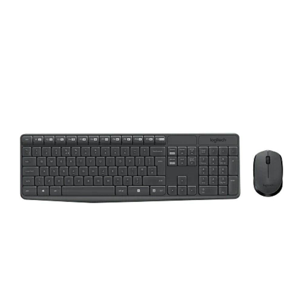 【logitech 羅技】MK235 無線鍵盤滑鼠組