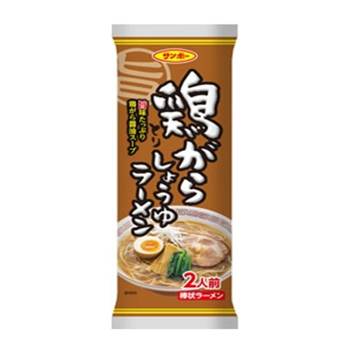 三寶棒狀雞湯醬油拉麵168G【愛買】