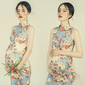 孕婦寫真服裝新款復古孕婦照服裝影樓主題拍照服孕婦攝影服裝