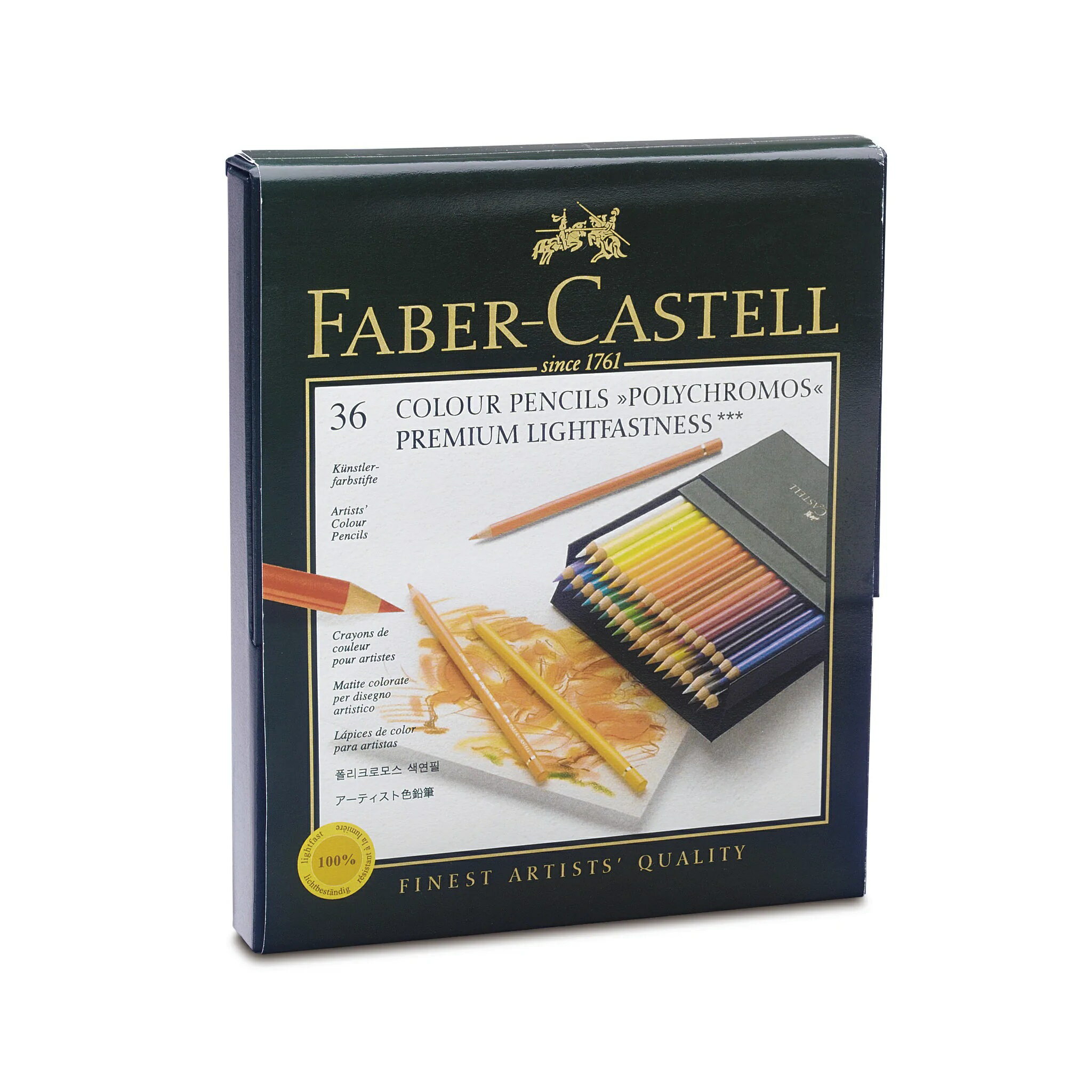 Faber-Castell藝術級油性色鉛筆36色精裝版 *110036