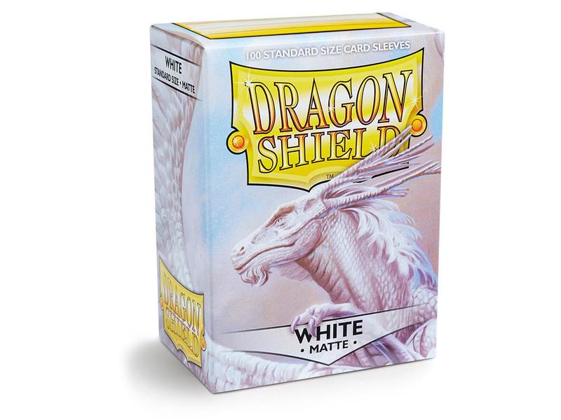 龍盾 磨砂牌套 卡套 白 White Dragon Shield Sleeves 高雄龐奇桌遊 正版桌遊專賣 桌上遊戲商品