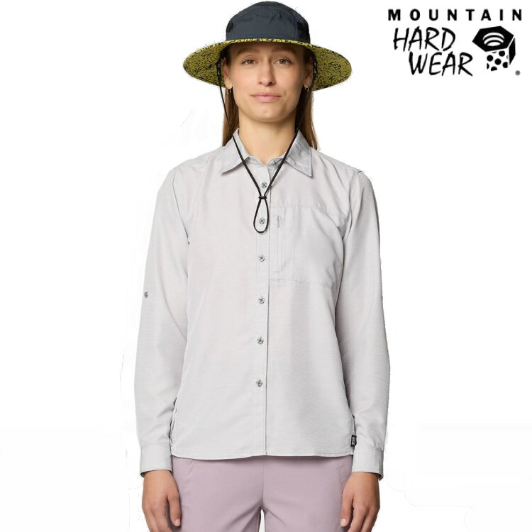 活動價 Mountain Hardwear Canyon 女款 防曬輕量襯衫 2110541 056 淺沙丘
